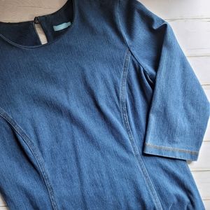 J McLaughlin Denim Dress Size S